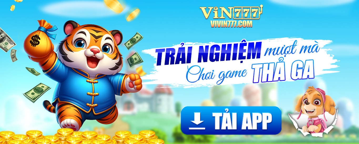 vin777 ảnh banner trải nghiệm chơi game